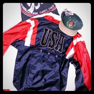 Vintage 80s Macgregor USA Olympic jacket